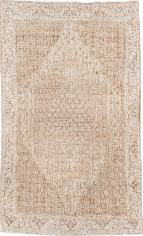 Antique Bidjar Area Rug (6' x 10')